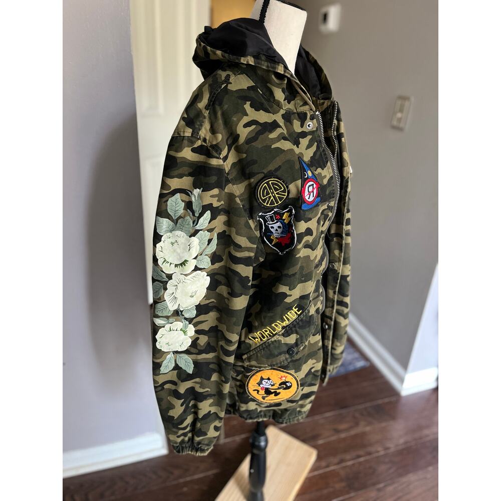 Reason Multi-Patch W/ Graphics Skull Japanese Cam… - image 4